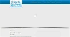 Desktop Screenshot of elsolardesanpedro.com.ar